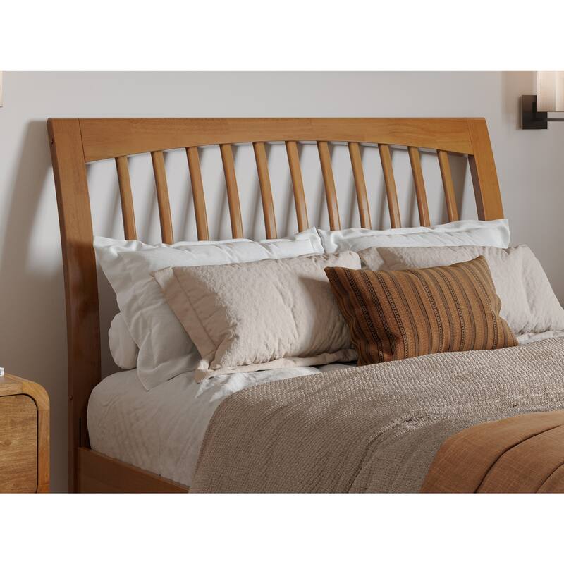 Roslyn Platform Bed with Panel Footboard and Storage Drawers