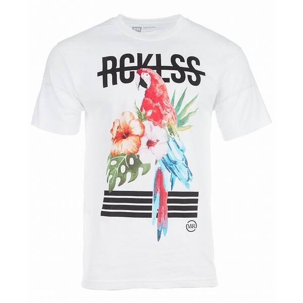 Shop Young Reckless White Mens Size Large L Graphic Tee T Shirt