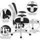 preview thumbnail 90 of 164, Nicholas Mid-Back Blue Mesh Multifunction Executive Swivel Ergonomic Office Chair with Adjustable Arms