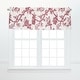 preview thumbnail 1 of 1, Colonial Williamsburg Arcadia Red Valance