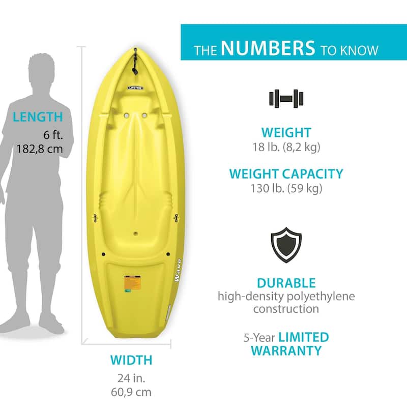 Lifetime Wave Sit-on-Top Youth Kayak