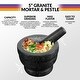 preview thumbnail 5 of 6, Taco Tuesday TTMP5GRNT Mortar & Pestle Set Granite