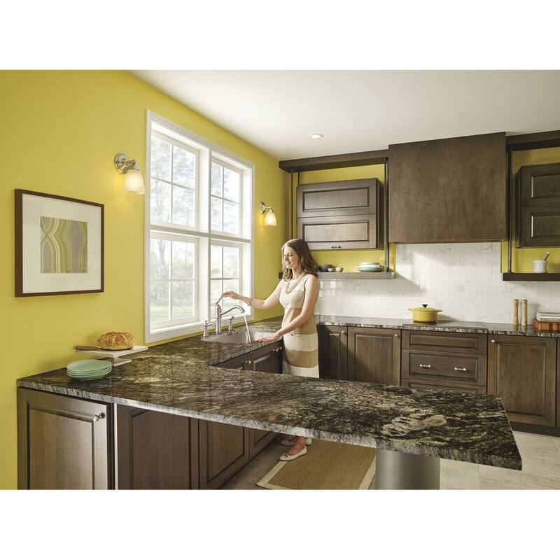 Moen Belfield1.5 GPM High-Arc Single Handle Kitchen Faucet with Side