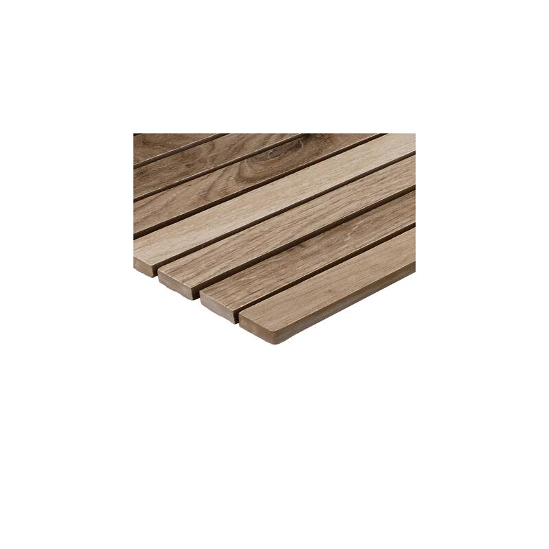 Daltile Acreage 1 x 24 Porcelain Wood Look Stacked Mosaic Tile (4 PCS Per Carton) (7.56 SQFT Per Carton)