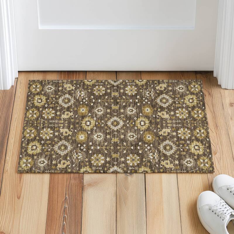 Machine Washable Indoor/ Outdoor Global Durango Chantille Rug
