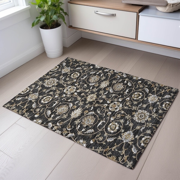 Premium Washable Super Soft Traditional Persian Mayfield Rug - On