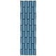 preview thumbnail 13 of 11, SAFAVIEH Handmade Genre Romanita Mid-Century Modern Wool Rug 2'3" x 8' Runner - Blue/Ivory - Runner