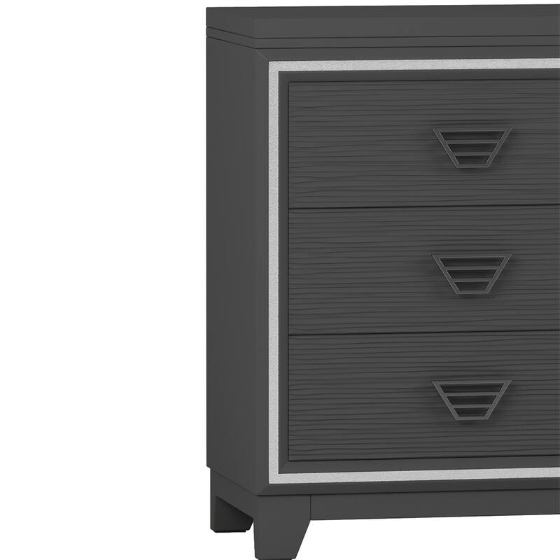 Storage Cabinet with 6 Drawers and Metal Handle