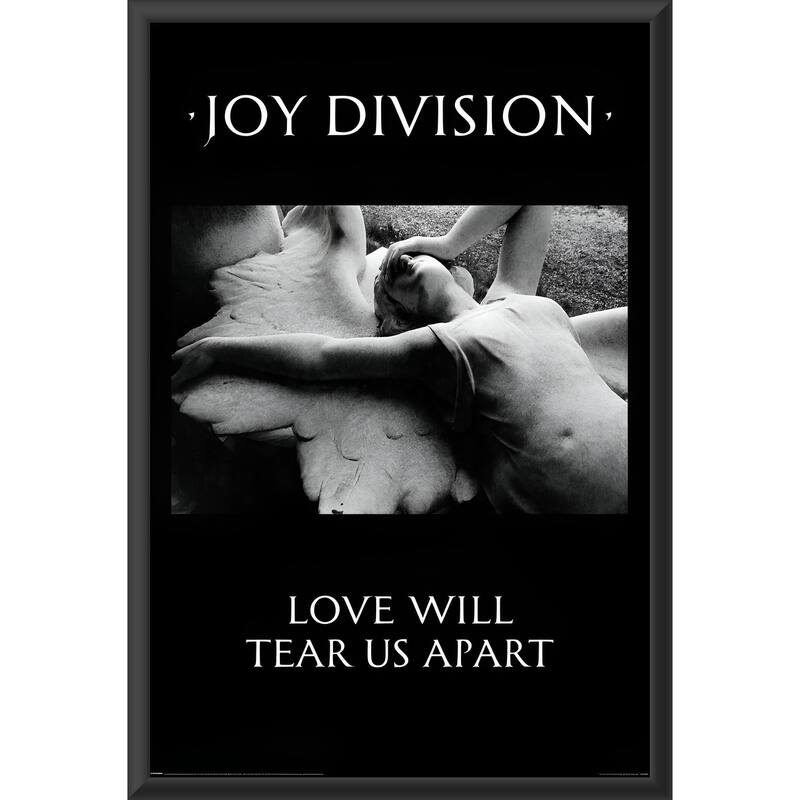 Joy Division - Love Will Tear Us Apart Framed Art Poster - 24 x 36 Inch