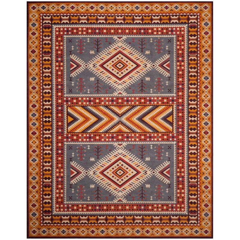 SAFAVIEH Classic Vintage Boho Rozeta Oriental Cotton Rug