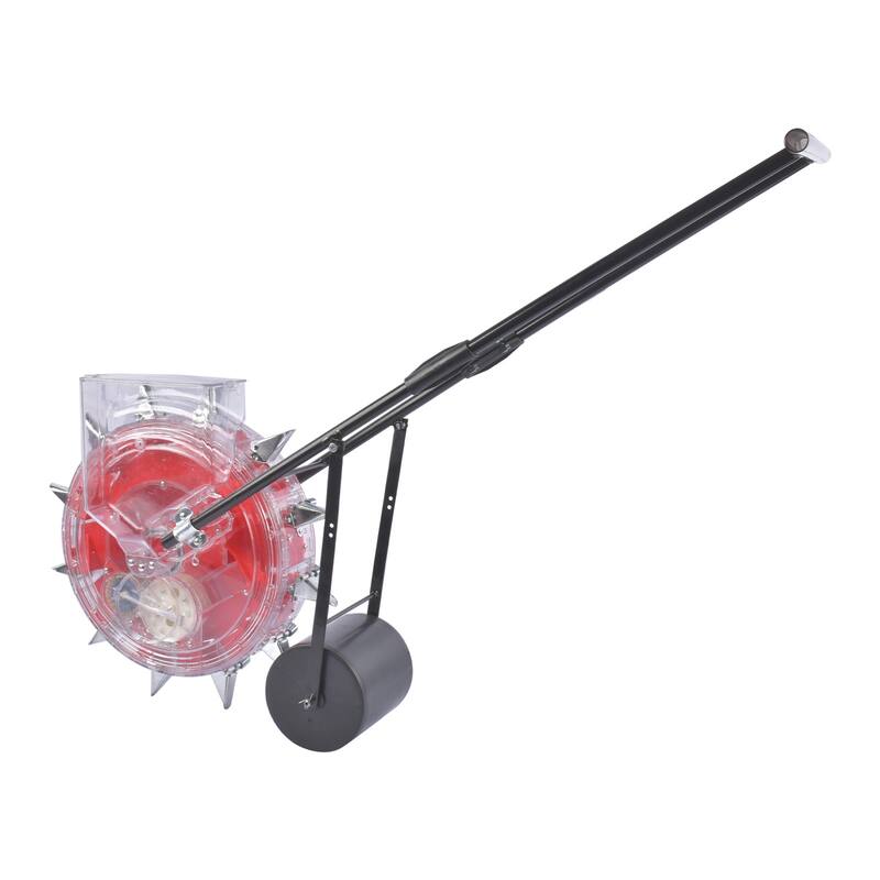 Manual Hand-Push Garden Seeder Roller Seeder for Corn Soybean Peanut Cotton Precise Planting