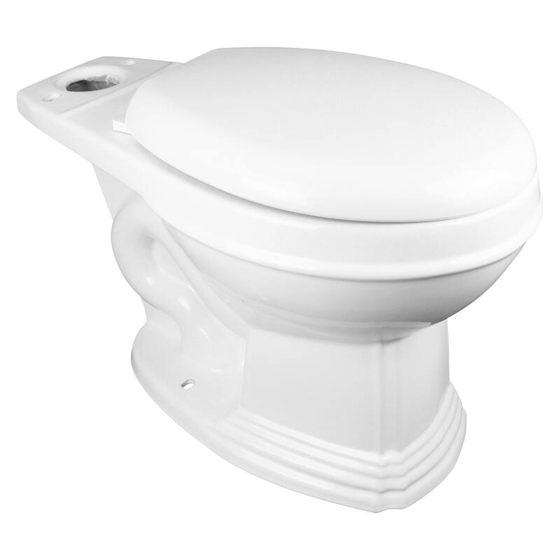 Sheffield White Ceramic Corner 2-Piece Round Toilet Dual Flush with Slow Close Seat - White