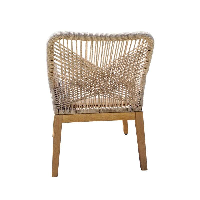 Ottawa Rope Weaving Chair - Natural (set of 2)