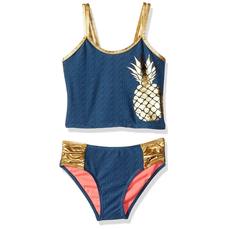 girls pineapple swimsuit