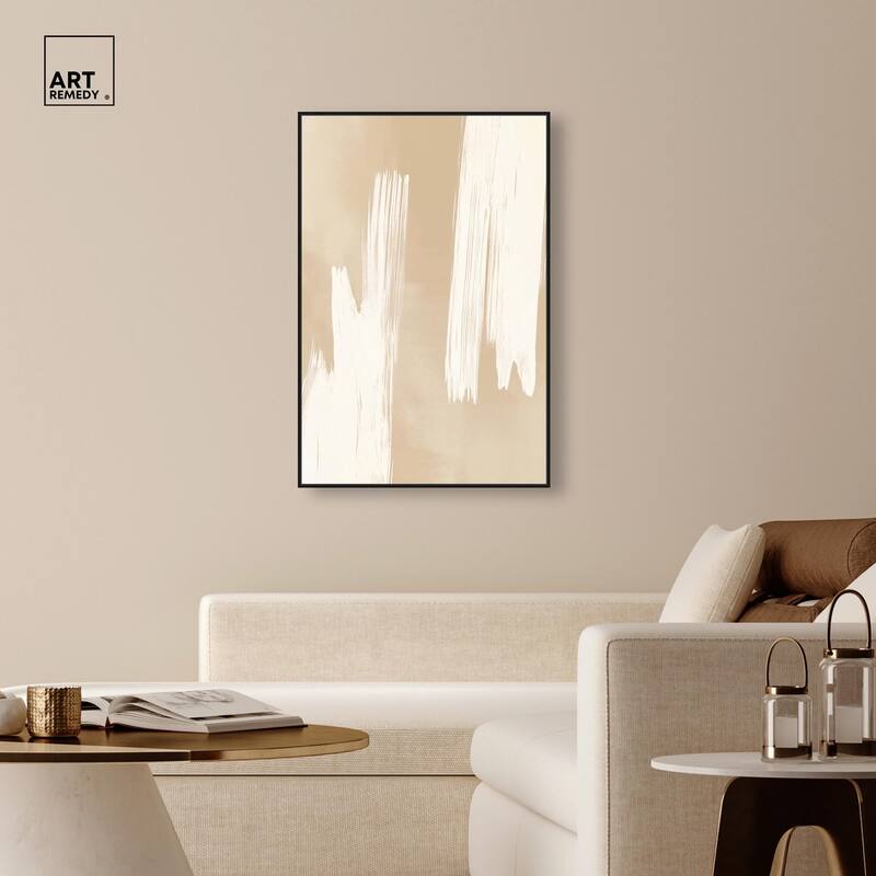Gestural Grains II Canvas by Art Remedy