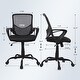 preview thumbnail 7 of 12, Home Office Chair Mid-back Lumbar Support Swivel Computer Mesh Chair