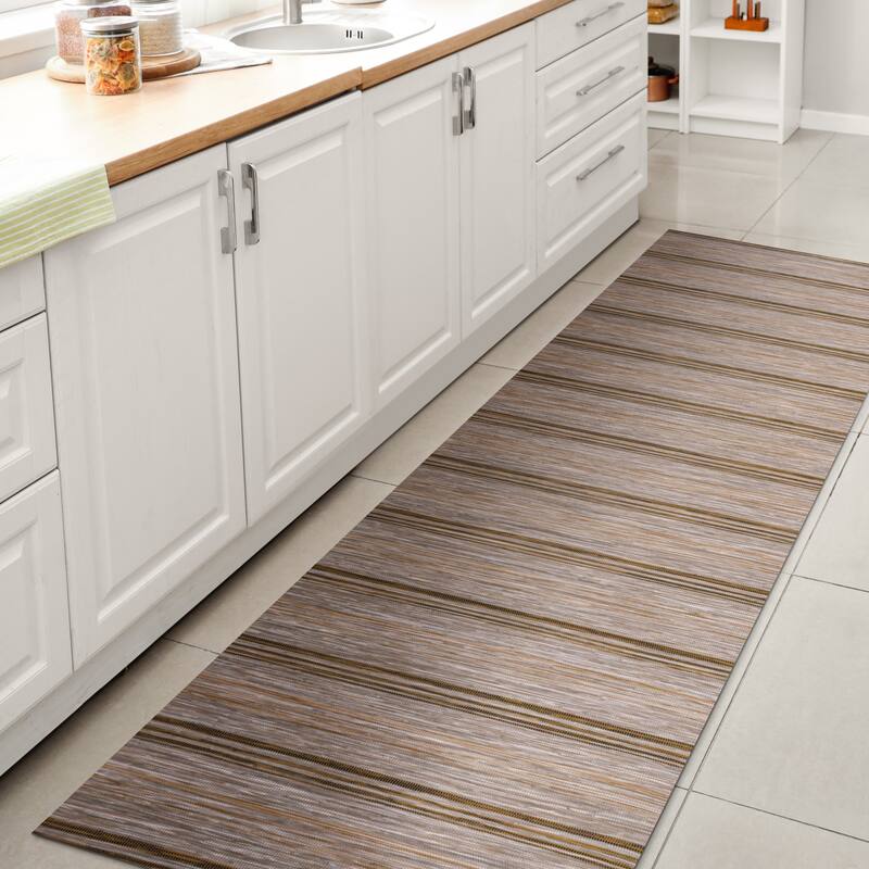 JONATHAN Y Finn Modern Farmhouse Wide Stripe Area Rug