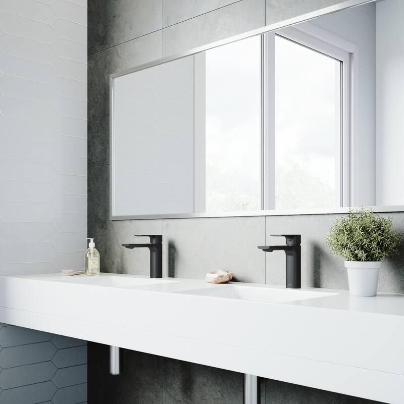 VIGO Davidson Single Hole Bathroom Faucet