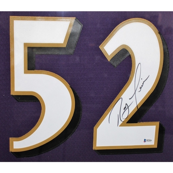 ray lewis framed jersey