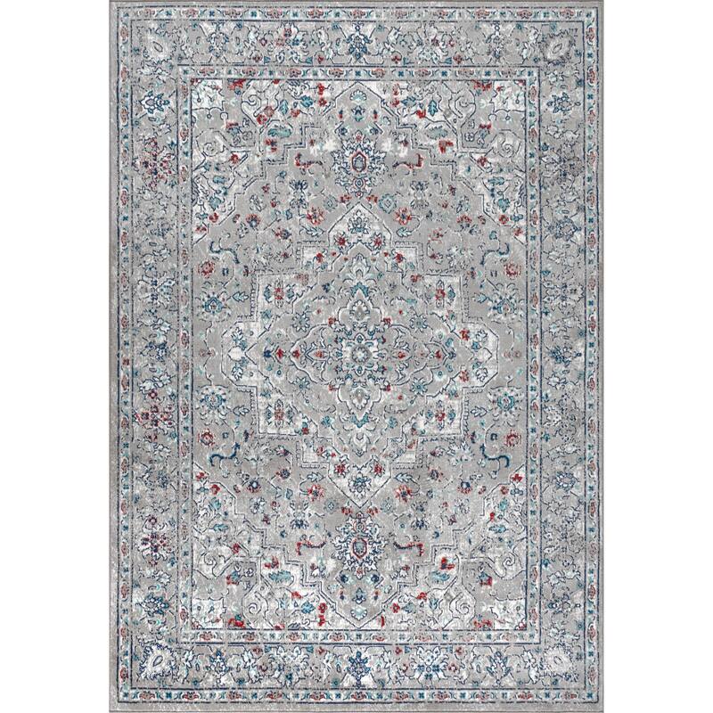 JONATHAN Y Traditional Persian Vintage Medallion Area Rug