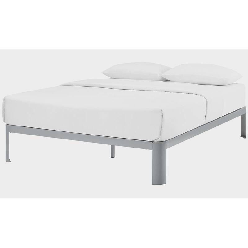 Copley Grey King Size Metal Bed Frame