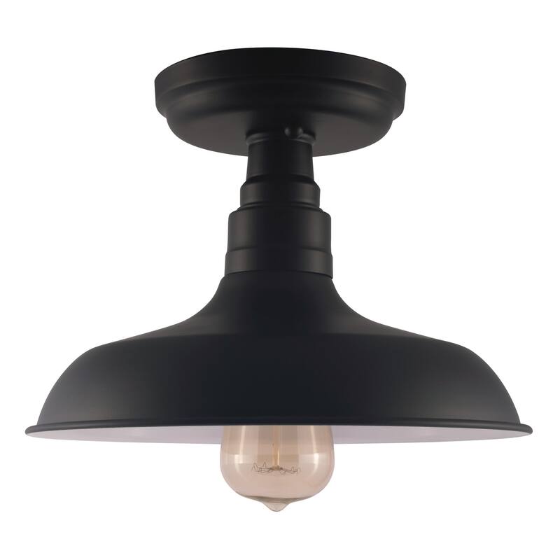 Design House 588525 Kimball 11" Wide Semi-Flush Ceiling Fixture