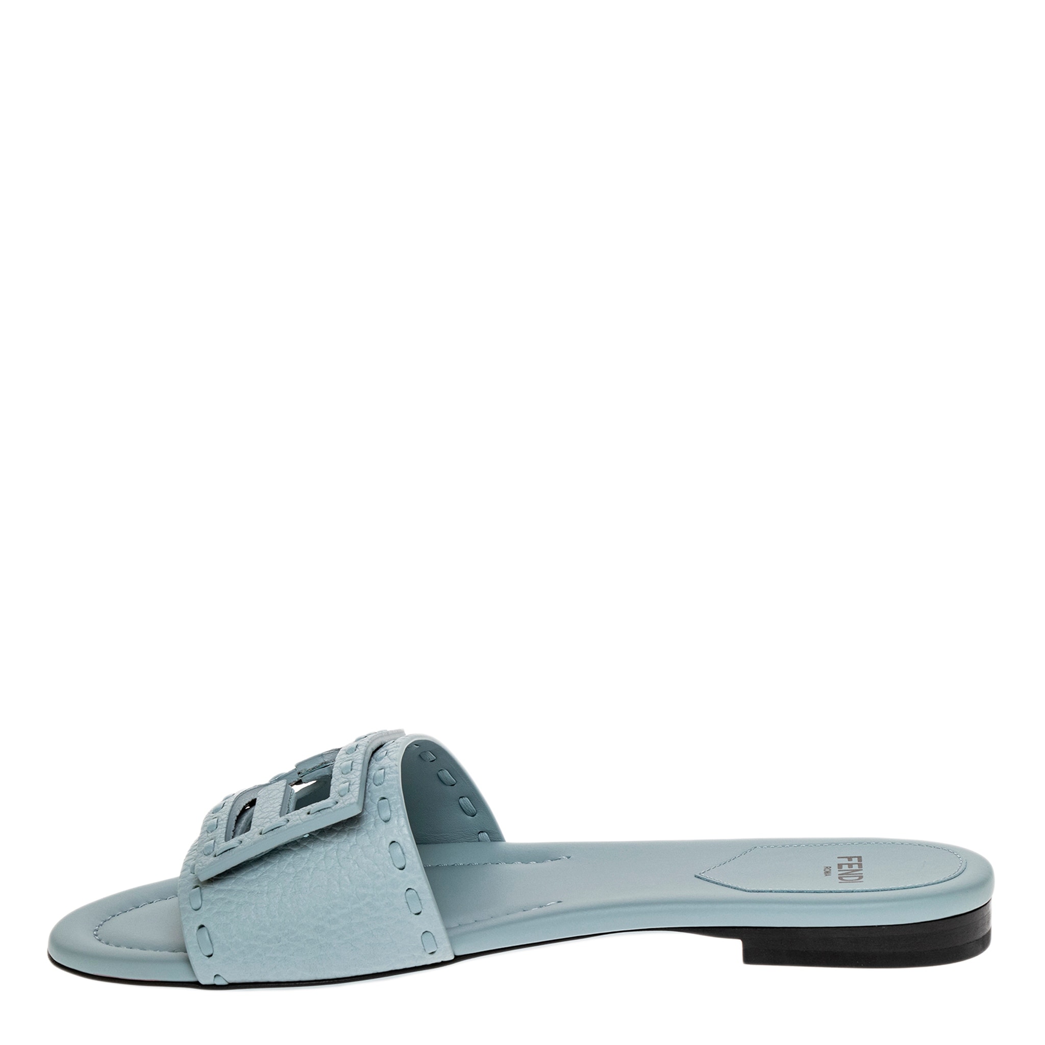 Fendi Baguette Slides - Overstock - 42773453