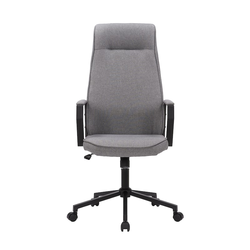 Porthos Home Tara Office Chair with Tilt Mechanism, Linen Upholstery