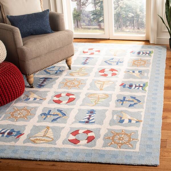 Shop Safavieh Hand Hooked Chelsea Kiersten Country Oriental Wool Rug On Sale Overstock 4039508