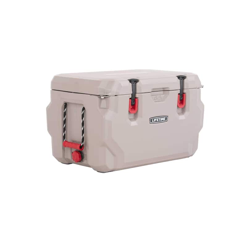 Lifetime 65 Quart High Performance Cooler - Khaki