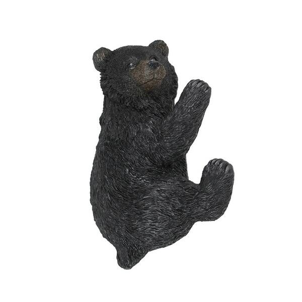 Shop Resin Black Bear Tree Hugger Hanging Yard Ornament Garden