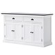 preview thumbnail 2 of 2, NovaSolo Halifax Contrast Classic White Buffet Table