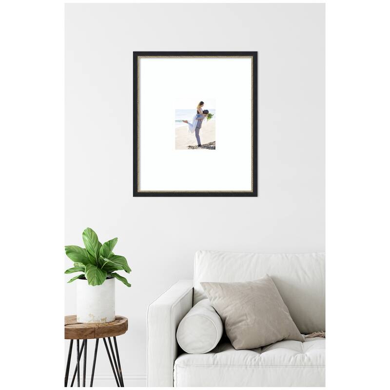 Kate and Laurel Belmont Black Photo Frame