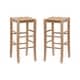 preview thumbnail 12 of 22, Linon Graham Backless Counter Stool (Set of 2)