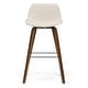 preview thumbnail 73 of 147, WYNDENHALL Cacey Mid Century Modern Bentwood Counter Height Stool (Set of 2) - 20.7'' x 21.1'' x 36.6