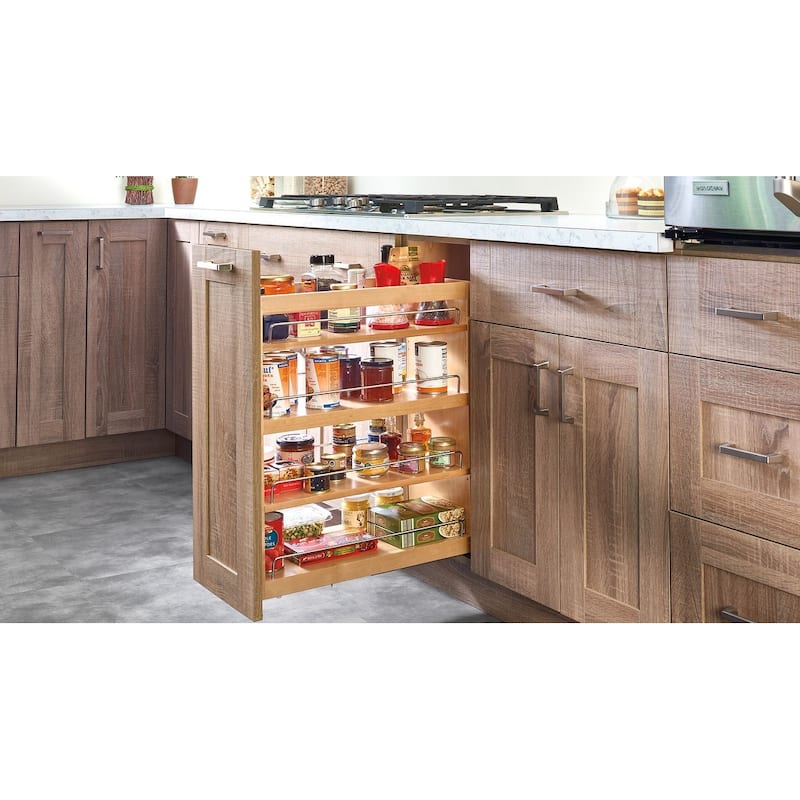 Rev-A-Shelf 8 in Base Cabinet Organizer Soft-Close