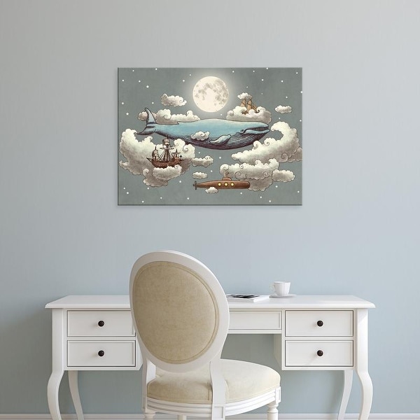 Easy Art Prints Terry Fan's 'Ocean Meets Sky Original' Premium Canvas Art