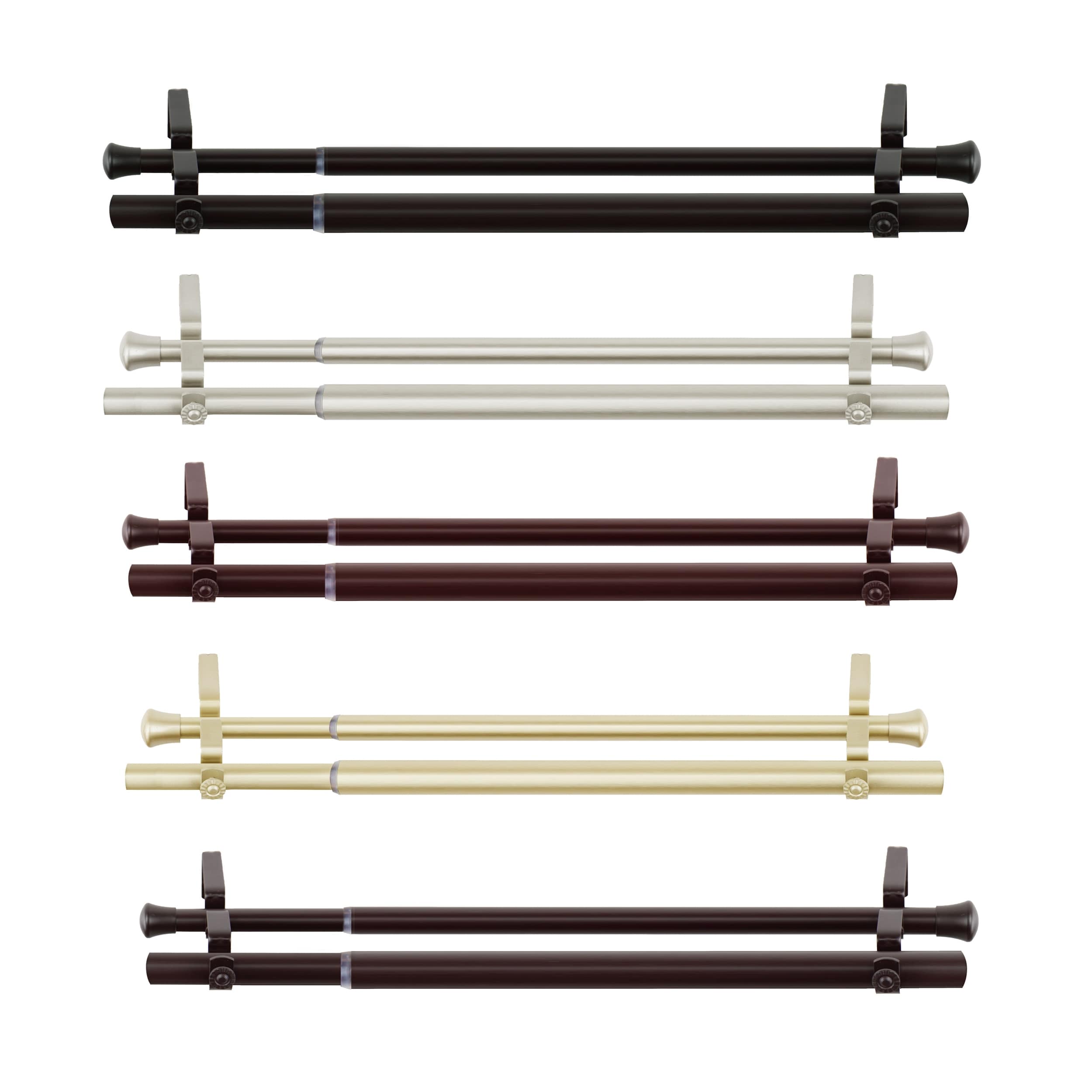 Bronze Finish Curtain Rods and Hardware Bed Bath & Beyond