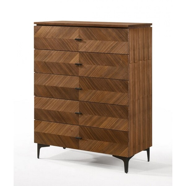 Modrest Paula Mid-Century Walnut Chest. Opens flyout.
