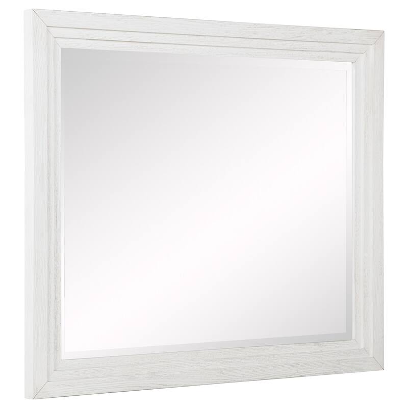 Marielle 5-Piece Bedroom Set Distressed White