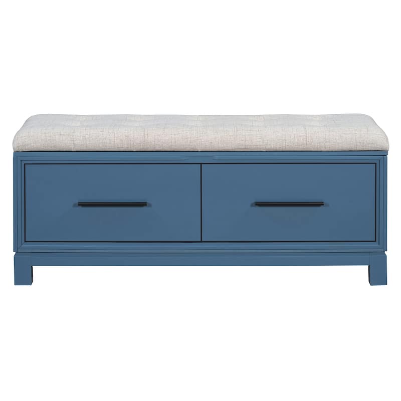 Shoe Bench Entryway Storage Bench with Lift Top Cushion Seat