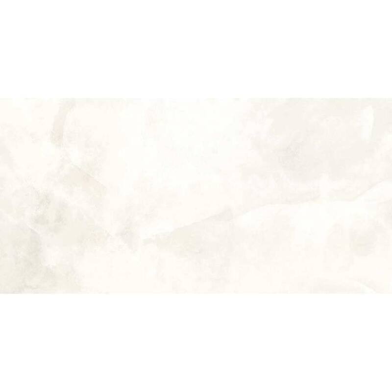 The Tile Life Geo Lust 12x24 White Porcelain Floor & Wall Tile - Case of 7 (13.56 sq. ft.)