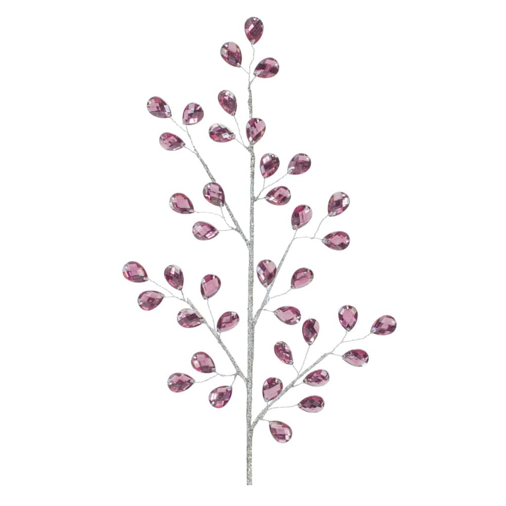 Purple Jewel Spray (Set of 2) - N/A