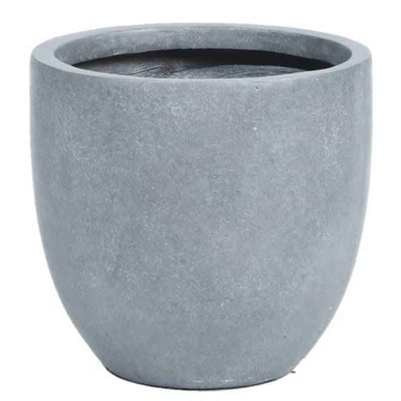 Tapered Round MgO Planter, Indoor and Outdoor