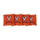 preview thumbnail 1 of 1, Virginia Cavaliers Wahoos Orange Cornhole Bags All-Weather Resin Filled