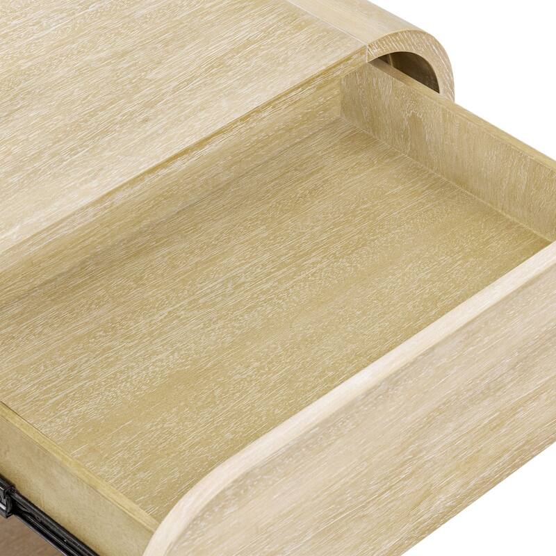 Poly & Bark Aledo Soft-Close Drawer Wood Nightstand