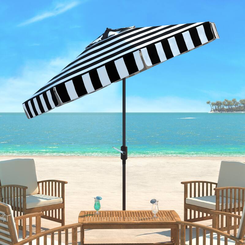 SAFAVIEH Saniyah Fashion Line 9-Foot Umbrella
