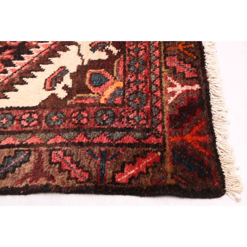 ECARPETGALLERY Hand-knotted Andelz Dark Navy Wool Rug - 2'11 x 10'1