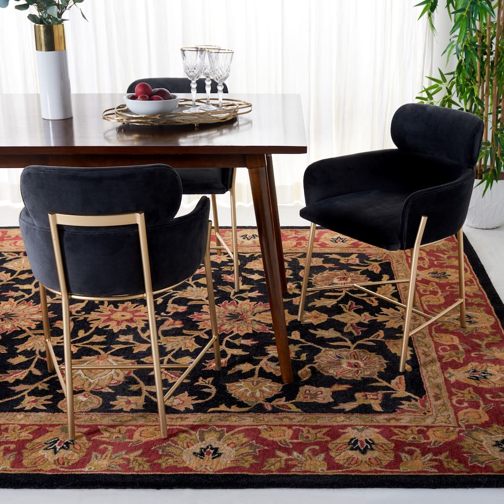 SAFAVIEH Handmade Heritage Burkhild Traditional Oriental Wool Rug