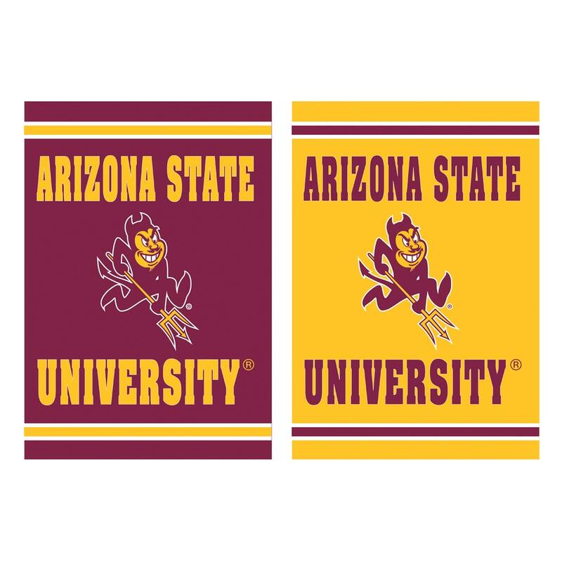 Embossed Suede Flag, Garden Size, Arizona State